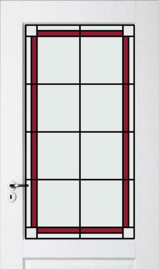 birmingham glas-in-lood deurpaneel