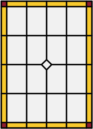 Leeds glas-in-lood raam