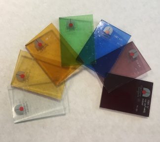 Kleurstaal - Echt Antiek glas