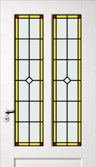 Leeds set glas in lood